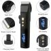 Pro Hair Clipper Hair Clipper Rechargeable Titanium Ceramic Blade Electric Pusher LCD Digital Hairdresser Suit for Men with Charging Stand - Buy Online on GoSupps.com
