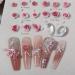 Rose Flowers Nail Round Pearls Nail Art 3D Flowers Nail Rhinestones Charm Nail Art Decor for Acrylic Nails Rose Flowers Nail Round Pearls Nail Art Nail Art Decorations - Buy Online on GoSupps.com