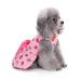 Petcute dog dress pet little dog clothing dog summer dress pet dog dress beautiful flower pet clothing Elegant Bowknot puppy skirt dog princess clothing tutu wedding lace m pink