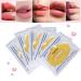 Buy 24K Gold Organic Collagen Eye & Lip Masks - Anti-Aging Treatment 10 Pairs - Buy Online on GoSupps.com