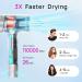Professional Hair Dryer with Diffuser for Curly Hair - Lightweight Ionic Blow Dryer for Home & Travel - High Speed Portable & Stylish - Perfect for Women & Men - Buy Online on GoSupps.com