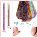 48 Hair Tinsel Kit - 16 Colors, 4800 Strands - Glitter Hair Extensions for Women, Girls, Kids - Heat Resistant Fairy Tinsel Accessories - Buy Online on GoSupps.com