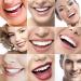 Buy Hfdhd Dentures Pebble - Temporary Cosmetic Teeth & Removable Prostheses for Men & Women - Comfortable Upper & Lower Veneers (9 Pairs) - Buy Online on GoSupps.com