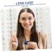 UKCOCO 4S Care Box for Colored Contact Lenses - Cute Lens Holder Container 5 Pack - Eye Contact Case in Blue (6.5x4.5x2cm) - Perfect for Travel & Organization - Buy Online on GoSupps.com