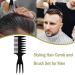 Wide Tooth Comb - Men's & Women's Barber Comb for Shaping, Wet Pick, Styling - Ideal for Most Hair Types - Beard & Hair Stylist Tool - Buy Online on GoSupps.com
