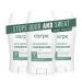 Carpe Underarm Antiperspirant and Deodorant Clinical strength antiperspirant with all-natural eucalyptus scent Combat excessive sweating and stay fresh. Great for hyperhidrosis (Pack of 3) Eucalyptus 1.69 Fl Oz (Pack of 3)