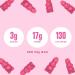 SmartSweets Berry Bunnies gummy Easter candy 50 gram pouches (pack of 14) - Buy Online on GoSupps.com