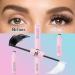 DF Lash Bond & Seal - Long Lasting Waterproof Lash Extension Glue | 72-Hour Hold | Black & Clear (5ml+5ml) - DIY Lash Clusters - Buy Online on GoSupps.com
