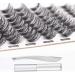 SISILILY Individual Cluster Lashes Kit | Reusable 3D Eyelash Extension | Soft Natural C CC D Curl | With Glue | 90 clusters - DM05 - Buy Online on GoSupps.com