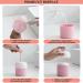 Skincare Bubble Foam Maker - 2Pcs Heart Design Portable Cleanser Foamer for Travel & Home - Fast Foaming Face Wash - Buy Online on GoSupps.com