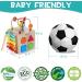 Hellowood 8-in-1 Motor Toy | Wooden Stacking & Sorting Board | Montessori Educational Toy for Toddlers (18+ months) | Blue Packaging - Buy Online on GoSupps.com
