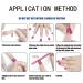 Square Press on Fake Nails 24Pcs Nude Glossy Flower Design - Full Cover Stick on Nails for Women & Girls - Buy Online on GoSupps.com