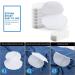 100 Pack Underarm Sweat Pads - Premium Quality Hyperhidrosis Protection for Men and Women - Buy Online on GoSupps.com