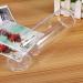 Clear Acrylic Cosmetic Cotton Pad Holder | Stylish Storage Organizer for Cotton Balls Swabs & Q-tips | Perfect Gift for Girls & Ladies - Buy Online on GoSupps.com