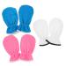Beavorty 3 Pairs Wax Hand Mask paraffin wax hand cover disposable paraffin gloves paraffin gloves treatment hand bath gloves heated mittens Hand Care Mittens spa fleece Beam port