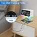 JALL Digital Alarm Clock with FM Radio for Bedroom, 8 Colors Night Light with 2 Charging Port, Sleep Sound Machines with Timer, Dual Alarm, Loud Alarm and Easy to Use for Seniors and Kids as Gift - Buy Online on GoSupps.com