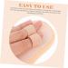 Healeved Hallux Valgus Corrector Pad Set - 8 Pcs Toe Protectors, Splint, Separator | Lightweight & Comfortable Design | Foot Care for Bunions, Hammer Toes - 2 Pairs Light Brown - Buy Online on GoSupps.com
