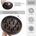 Segbeauty Hair Diffuser - Professional Salon Tool for Thick Curly Hair, Fast Drying Without Frizz - Adjustable Air Flow, Fits Dryer Nozzle 1.73-1.77in, Ivory - Buy Online on GoSupps.com
