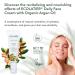ECOLATI R Facial Foam Cleanser Serum in Oil and Daily Cream with Organic Argana - Revitalizing & Nourishing Skin Care Set for Hydration Elasticity and Anti-Aging - Buy Online on GoSupps.com