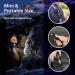 MOWETOO UV Torch LED Torch 2 in 1 Black Light with 4 Modes Waterproof 395nm UV Light Super Bright 500lm for Inspection Pet Urine Detecting Camping Including Accessories 3 AAA Batteries LE-8613d 1 Pack - Buy Online on GoSupps.com