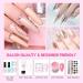Makartt 3-in-1 Hard Gel Top Coat - Long Lasting UV Gel Nail Polish with Glossy Finish | Strengthens & Enhances Nail Charms | 8ML for Home Use & Beauty Gifts - Buy Online on GoSupps.com