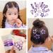 15 PCS Star Hair Clips - Non-Slip Metal Barrettes for Girls in Purple Geometric Pattern - Buy Online on GoSupps.com