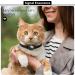 FEEYAR AirTag Cat Collar - GPS Tracker & Bell - Lightweight & Soft - 7-9.5 Inch Black - for Girl Boy Cats, Kittens & Puppies - Buy Online on GoSupps.com