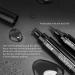 BINGBRUSH Double-sided Liquid Stamp Eyeliner Pen - Waterproof High Black Pigment Makeup, Thin Wing Stamp for Precision - Buy Online on GoSupps.com