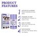Strong Holding Non-Greasy Hair Pomade Stick for Frizz-Free Flyaways - 1.4 oz Smoothing Wax for Men & Women - International Shipping Available - Buy Online on GoSupps.com