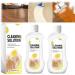 Cleaning Solution - Floor Cleaning Fluid.Solution Multi-Surface Deodorizing Cleaning Solution Household Floor Cleaner Lemon Flavour 100ml (2 Pcs)