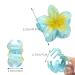 DealEachDay Hawaiian Claw Clips 7PCS Set | Flower Hair Clips for Thick Hair | Large Plumeria & Hibiscus Hair Accessories for Women - Buy Online on GoSupps.com