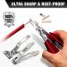 Professional Nail Pliers Set for Thick & Ingrown Toenails - GJNL 5-Piece Pedicure Kit with Scissors File & Clipper - Ideal for Seniors - Buy Online on GoSupps.com