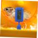 Frcolor Mini Hygrometer & Digital Thermometer for Reptile Tanks | Ideal for Leopard Geckos & Bearded Dragons | Sky Blue 10x3x1.5cm | International Shipping Available - Buy Online on GoSupps.com