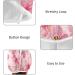 Pink Cherry Blossoms Hair Towel 2 Pack | Super Absorbent Quick Dry Hair Turbans for Women & Girls - Buy Online on GoSupps.com