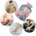 Naanle Hot Water Bottle with Lid - 1L Spring Hydrangeas for Menstrual Cramps Relief & Heat Therapy - Ideal for Hand & Foot Comfort - Buy Online on GoSupps.com