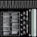 Dual Nail Form Set Clear Gel Nail Extension Mold 12 Sizes with Scale Full Cover Gel Coffin Nails Dual-ended Gel Brush and Nail File Nail Tips Clip Buffer Polisher 128