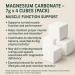 Magnesium Carbonate Cubes 3 -Pack (7g Each) Pure Food-Grade Non-GMO Gluten-Free Vegan Carbonato de Magnesio en Cubos Made in Mexico - Buy Online on GoSupps.com