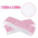 Harapu 8'' x 2.7'' Disposable Hair Removal Wax Strips - 50 Nonwoven Epilator Sheets - Buy Online on GoSupps.com