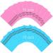 Korean Exfoliating Bath Washcloth Mitts - Dead Skin Remover Body Scrubber Sky Blue & Pink (Set of 20) - Best for Smooth Skin - Buy Online on GoSupps.com