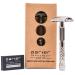 Parker Safety Razor Model 60R Safety Razor and 5 Parker Platinum Razor Blades
