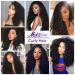 20-Inch Curly Lace Front Wig - Real Brazilian Hair 130% Density Perfect for Black Women - Buy Online on GoSupps.com