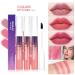 Long-Lasting Waterproof Peel Off Lip Stain | 3 Colors Matte Liquid Lipstick & Nude Lip Gloss | Non-Stick Cup Lip Makeup - Buy Online on GoSupps.com