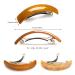 Elegant Retro Acrylic Hair Barrettes - 12pcs Automatic Large Hair Clip for Women (Retro Color) - Buy Online on GoSupps.com