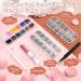 6300pcs Eye Gems with Glue for Makeup - Shynek Flat Back Rhinestones Kit with Picker Pencil and Tweezer for Nail Art, Body, Hair and Eye Makeup - Buy Online on GoSupps.com