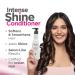 Intense Shine Conditioner - Organic Rice & Silk Protein for Softer Smoother Shinier Hair | Best Conditioner for Dry Damaged & Frizzy Hair (8.45 Fl Oz - Buy Online on GoSupps.com