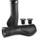 MARQUE Ergo Bike Handlebar Grips - Non-Slip, Ergonomic Design for Mountain, E-Bike, Hybrid, City Commuter Bikes - Black - Buy Online on GoSupps.com