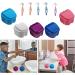 10-Piece Dental Storage Box Set | Travel Holder for Toothbrushes & Oral Care | Prosthesis & Braces Case - Buy Online on GoSupps.com