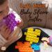 Lyft Livin Baby Teether Toy - Silicone Teething Toy for Babies | Pop Sound, Easy to Hold, No Sharp Edges | Red Heart Design | Ages 0-6 Months - Buy Online on GoSupps.com