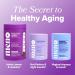 MENO Healthy Aging Collagen & Protein Powder Support Joint & Bone Health Lean Muscle Mass Cognition Skin & Hair Health Whey Protein & Collagen Chocolate Brownie Flavor - 15 Servings - Buy Online on GoSupps.com