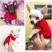 Chihuahua Clothes Puppy Dog Coat Knit Jumper Cosy Teacup Smaller Breeds XXXS Tiny Toy Miniature Dogs (XXXS RED) 3XS (Pack of 1) - RED - Buy Online on GoSupps.com